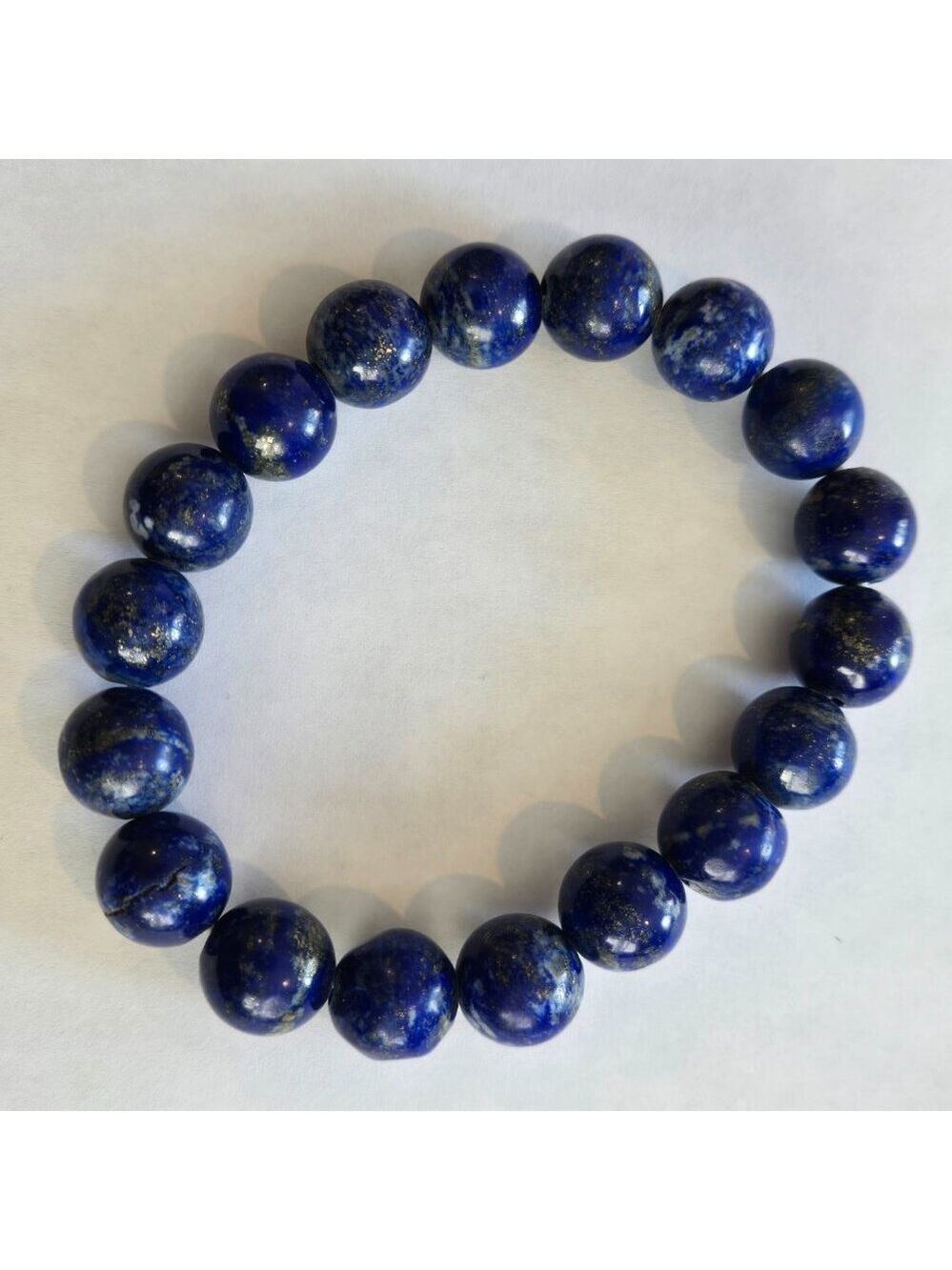 Blue Stone Beaded Bracelet